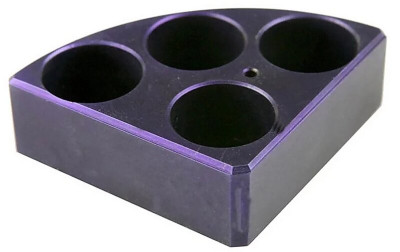 Purple Heating Blocks 4 places 20ml ARGOlab