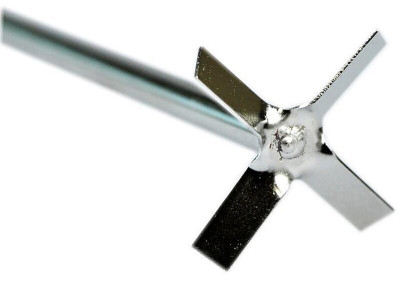 Type 3 316L Steel rod with helix ARGOlab